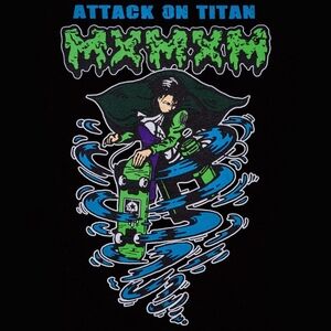 MxMxM Attack on Titan "MAGICAL MOSH LEVI" TEE Magical Mosh Misfits Levi Ackerman